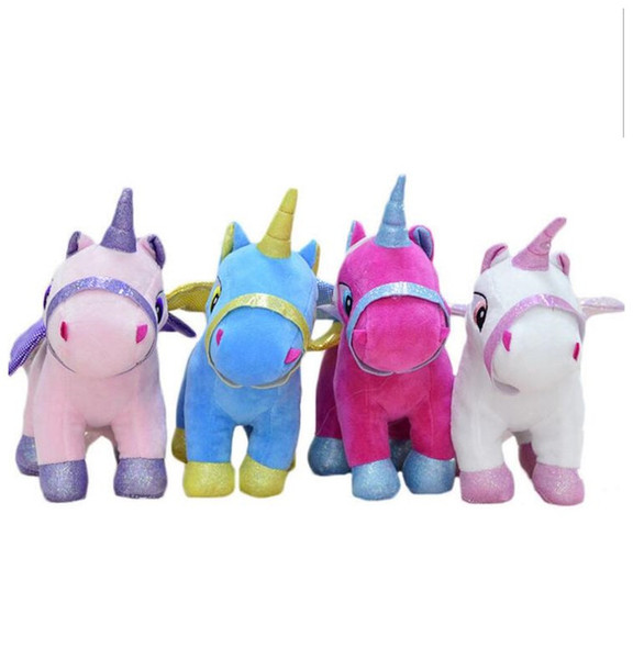 INS Unicorn Animals Plush Toys Unicorn Horse Plush Dolls toys For kids Cute Gift