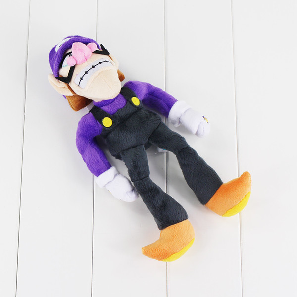 1pcs 27cm Super Mario Plush Doll Soft purple Waluigi Plush toys