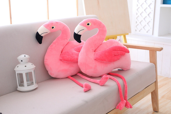 Net red explosion ins flamingos doll, stuffed toy pillow, pink child creative gift doll doll dollPlush toys Lovely