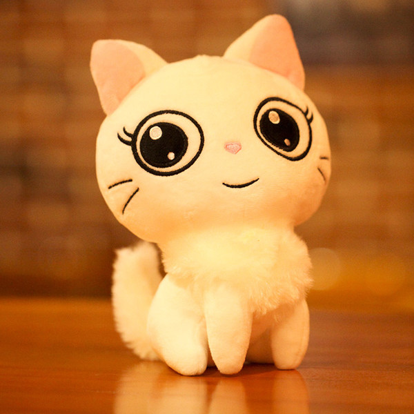 Yiwu toy cute cat lovers plush toys creative children birthday gift doll wholesale customization valentines affordable good Fondle admiring.