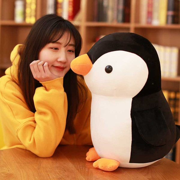 very good Lovely penguin plush toys marine animal dolls small doll children's Day gifts custom logo Children's Day