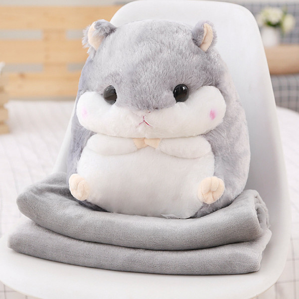 Stuffed hamsters pillows air conditioners blankets cute gifts gifts gifts cars pillow offices naps Children's Day very good happy