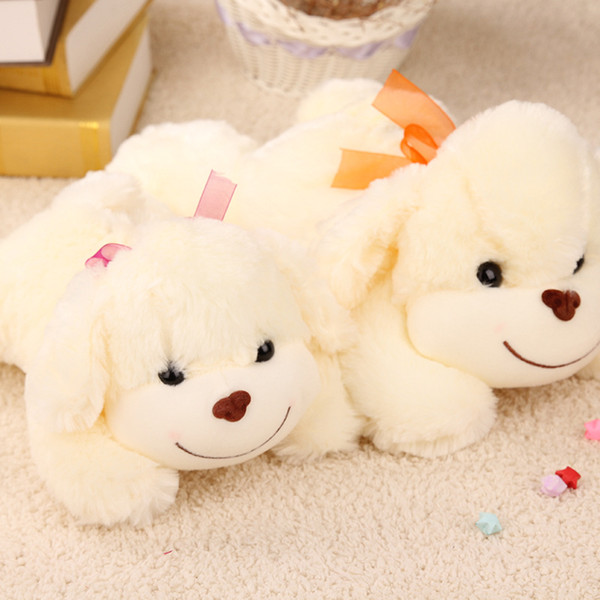 Plush toys, white dog, doll car pillow, cute dog doll, grabbing machine, doll activity gift wholesale very good happy