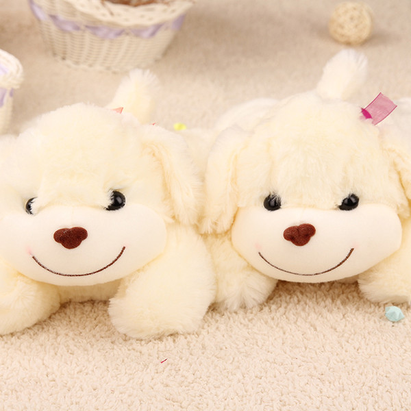 Plush toys, white dog, doll car pillow, cute dog doll, grabbing machine, doll activity gift wholesale very good