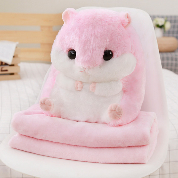 Stuffed hamsters pillows air conditioners blankets cute gifts gifts gifts cars pillow offices naps Children's Day Valentine's Day