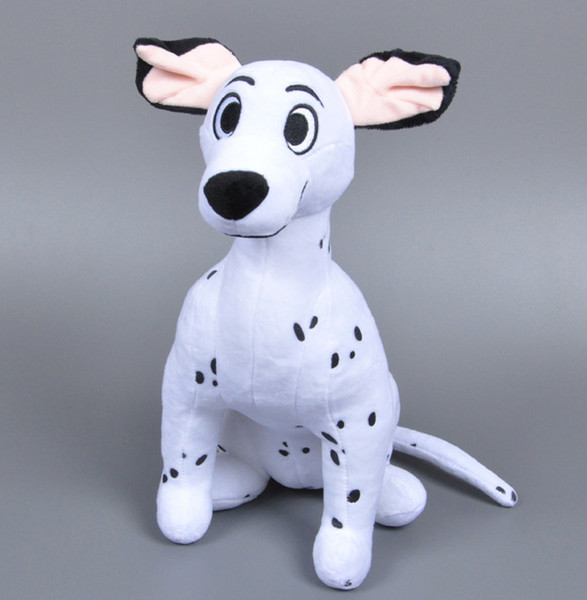 20pcs 37cm 101 Dalmatians Dog Plush Toys For Kids Christmas Birthday Gift Cartoon Patch Dog Stuffed Animals Doll Spotted Dog Stuffed Toy