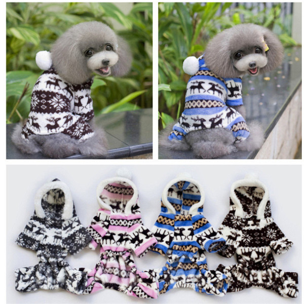 2016 Hot sale Dogs Clothes Cute Cartoon Pets Costume Dog Clothing For Puppy Hoodie Winter Warm Coatg warm coat