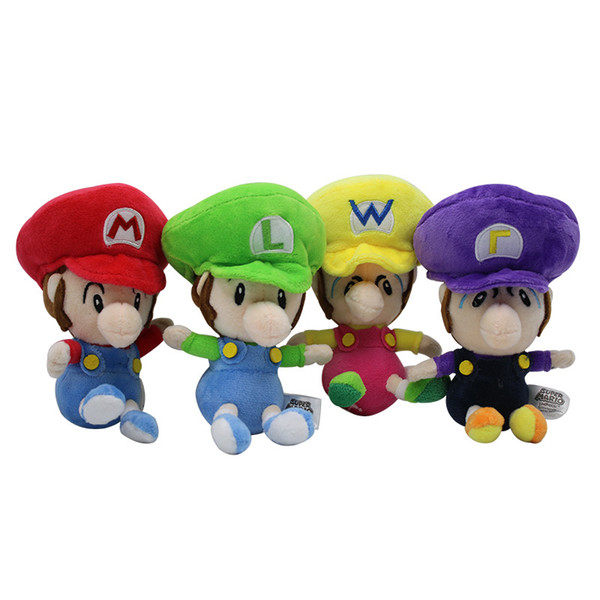 Super Mario brothers stuffed animals Mary's son has come up with a new idea for children's stuffed toys