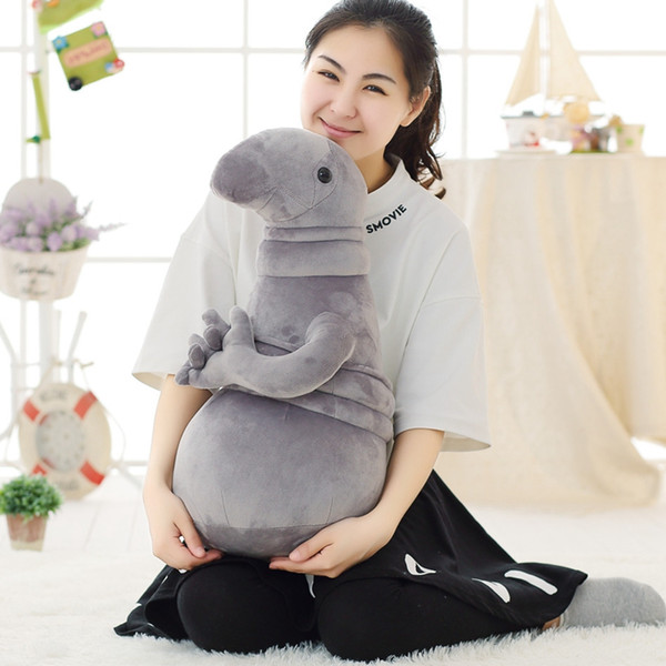 45cm New Hot Waiting Plush Toy Zhdun Meme Tubby Gray Blob Zhdun Plush Doll Toys Homunculus Loxodontus