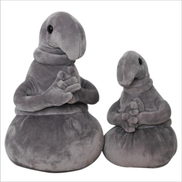 New Hot Waiting Plush Toy Zhdun Meme Tubby Gray Blob Zhdun Plush Doll Toys Homunculus Loxodontus