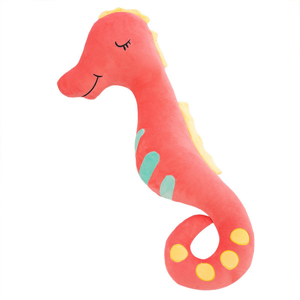 Big Size Hippocampus Boyfriend Cushion Sleeping Seahorse Soft Stuffed Pillow Plush Toys Seahorse Plush Toy Soft Stuffed Pillow