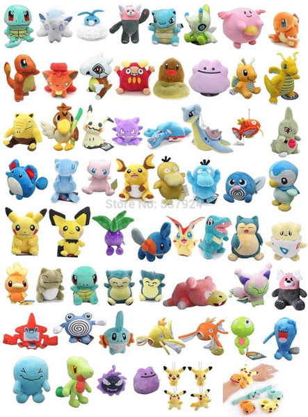 New Vlupix Mimikyu Mudkip Mew Meowth Psyduck Raichu Rotom Snorlax Treecko Wobbuffet Zygarde Pichu Togepi Piplup OddisPlush Doll