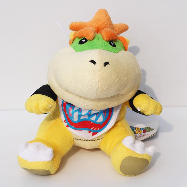 7 inch Koopa Bowser dragon plush doll Brothers Bowser JR soft Plush