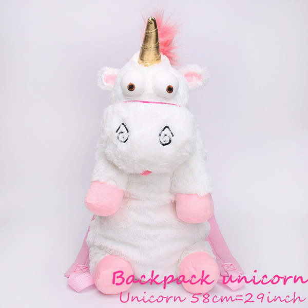 backpacks bows for girls Stuffed Plush Animals unicorn bags baby plush toys unicorns bag healthy soft feelings for child push toys backpacks