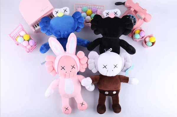 20cm Newest Sesame Street Kaws high quality Plush stuffed Doll model cotton Toy baby kids gift DHL 