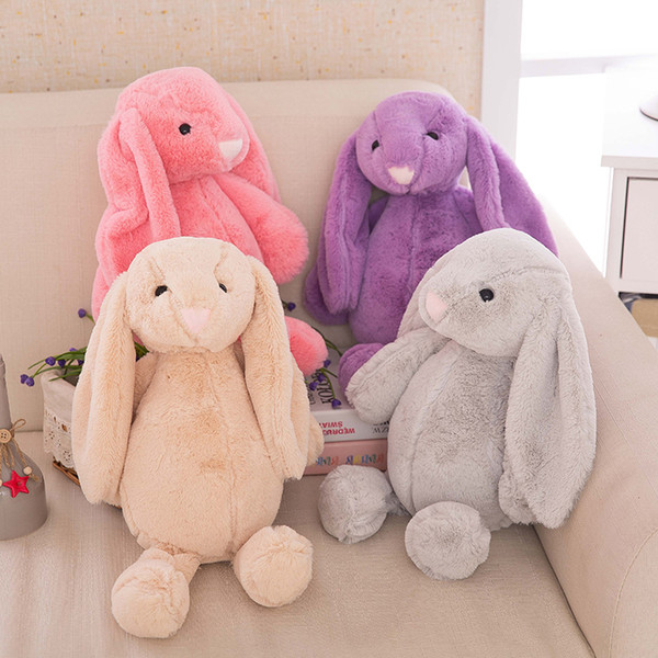 Wholesale NEW Rabbit Plush Toys Soft and Comfortable Animal Stuffed Toys Baby Kid Adult Gift 30 45 60cm