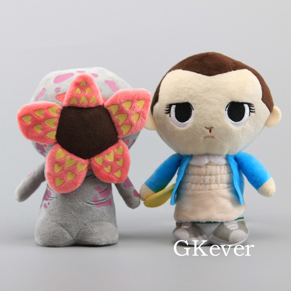 18-20cm Stranger Things Eleven with Eggo Demogorgon Plush Toy doll Figure Collection Model Children Kids Birthday gift