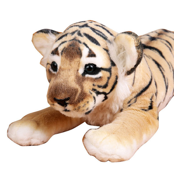 2019 Soft Stuffed Animals Tiger Plush Toys Pillow Animal Lion Peluche Kawaii Doll Cotton Girl Brinquedo Toys For Children Y200111