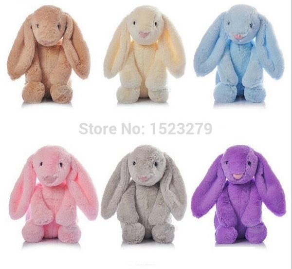 25cm Rabbit Cut Plush Soft Toys Promotional Plush Toy With Long Ears Appease Rabbit