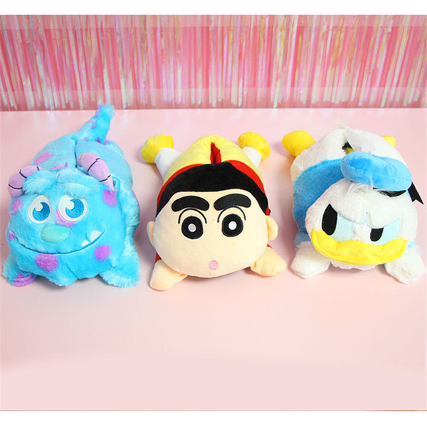 30 cm high popularity high quality Crayon Shinchan Monsters Dual-use Practical Soft Cute plush doll