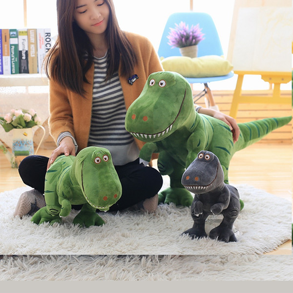 Epacket 1pc 40-100cm New Dinosaur Plush Toys Cartoon Tyrannosaurus Cute Stuffed Toy Dolls for Kids Children Boys Birthday Gift