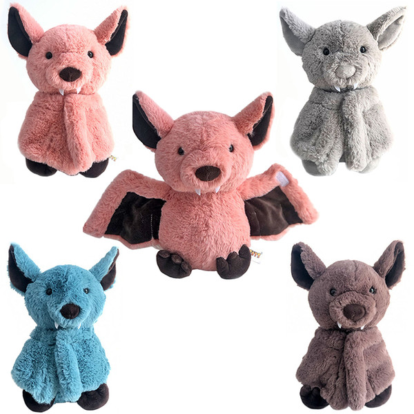 Creative Cartoon Bat Plush Toy Dark Elf Cute Bat Baby Soft Personality With Sleep Storytelling Plush Toy Gift For Children T191116