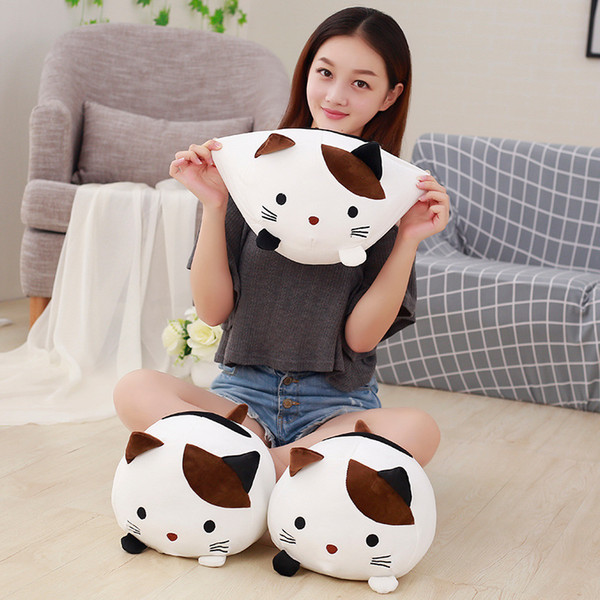 1pcs 30cm Kawaii Cat Plush Toys Cartoon Soft Stuffed Animal Dolls Cat Pillow Kids Toys Gift for Birthday Home Decoration