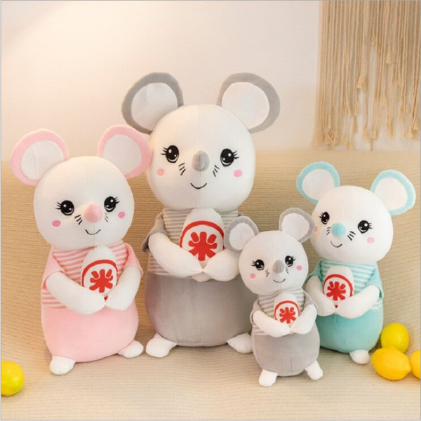 New mouse dolls Stuffed toy mouse Year of the rat mascot New Year creative gift company activity gift