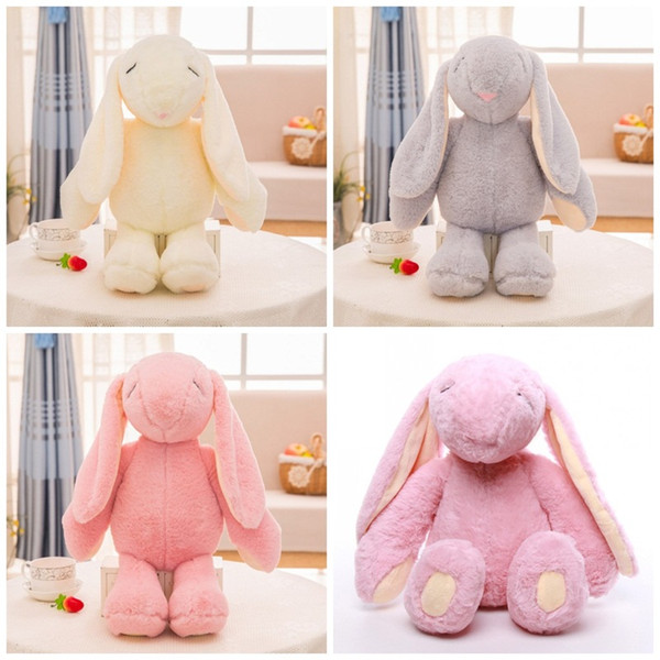 Creative Bond Rabbit Large Plush Toy Lop Rabbits Child Birthday Present Doll DIY Soft Portable Factory Direct 45fy I1