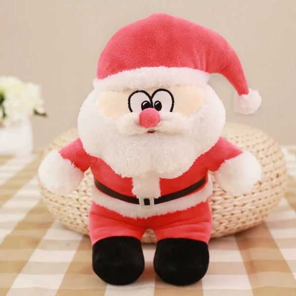 2018 Winter season hot sale Christmas theme pp cotton soft and comfortable Santa Claus plush toy