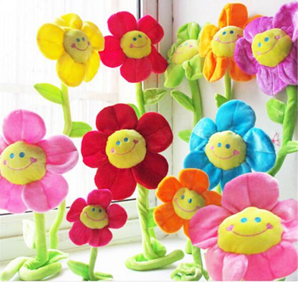 Plus Animals 35cm Special Toy sun flower wedding birthday gift plush toys curtains Home Furnishing