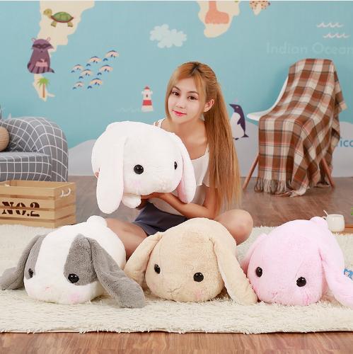 1pc 40cm big long ears rabbit plush animals toys stuffed bunny rabbit soft toys baby kids sleep toys birthday gifts