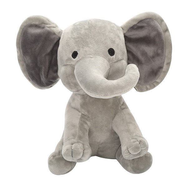 Comfortable and Soft and Beautiful Cartoon Plush Elephant Baby Sleep Friends Cute and Warm Bedtime Doll