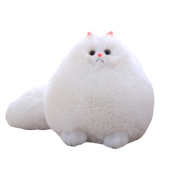 New Plush Fluffy Cats Persian Cat Toys Pillow Soft Stuffed Animal Dolls Baby Kids Toys Gifts