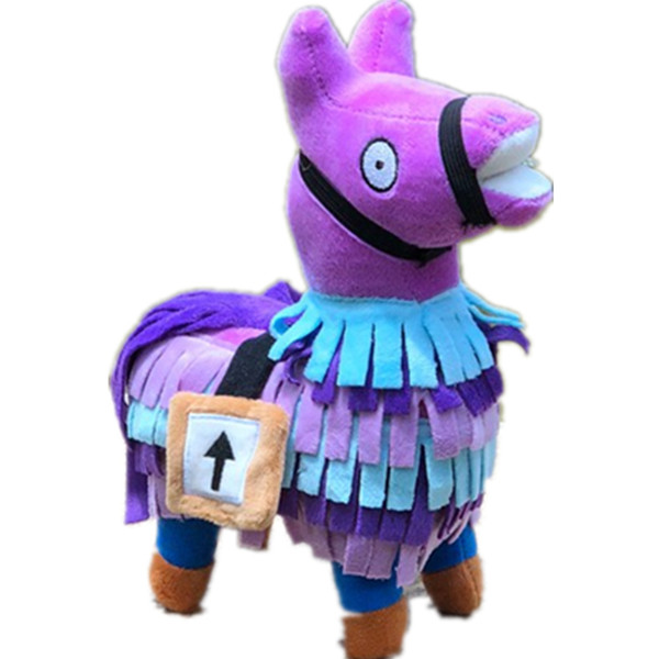 1Pcs 25cm Troll Stash Llama Plush Toy Hot Game Soft Alpaca Rainbow Horse Stash Stuffed Doll Toys Kids Birthday Gift