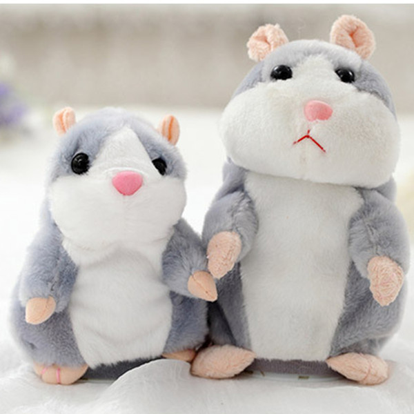 Sweet Talking hamster Speak Sound Recording Repeat Plush kawaii hamster animal Toys