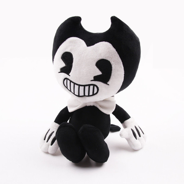 Newest 30cm Hot Horror Bendy and the ink machine Game Plush Doll Toys Baby Kids Xmas Gift