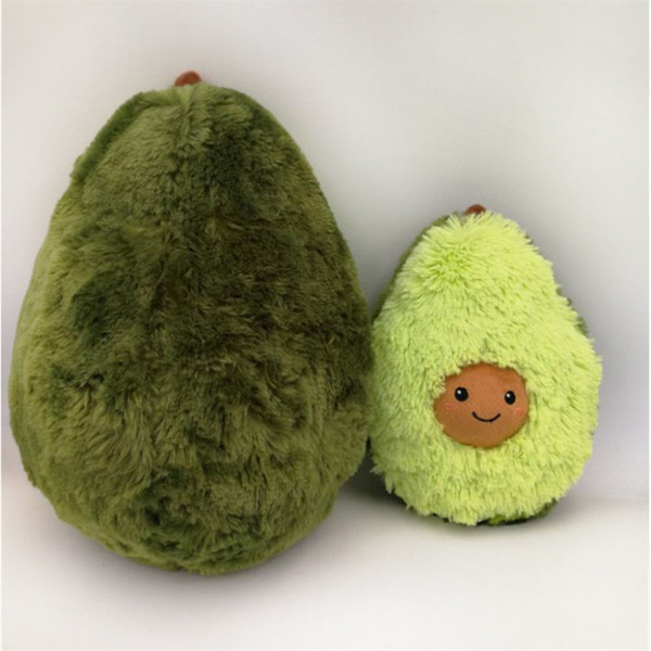 Avocado Plush Toy Cushion Cute Fruits Plush Toys Stuffed Dolls Cushion Pillow For Kids Children Gifts