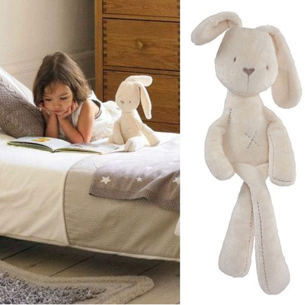 Wholesale- 2016 Cute Rabbit Baby Soft Plush Toys Brinquedos Plush Rabbit Stuffed Toys White Cheapest Price Best Gift for Kids