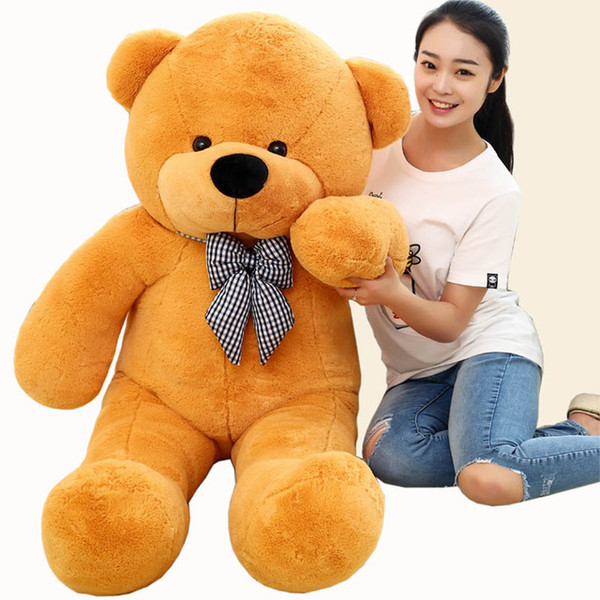 High Quality Stuffed Animals Plush Toys Large 100cm Teddy Bear Big Bear Doll Lovers Birthday Baby Gift