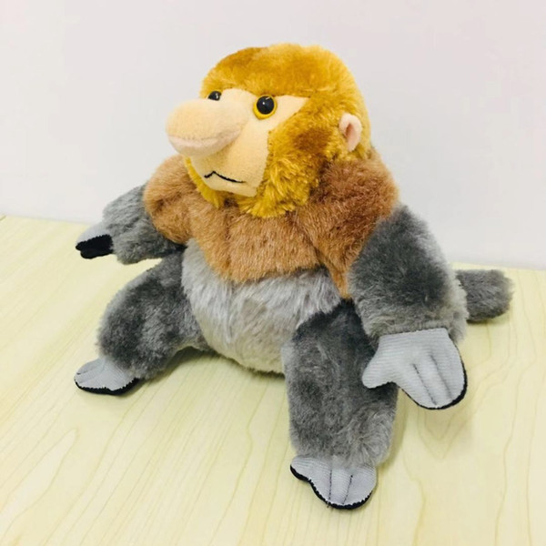 Plush Doll Proboscis Monkey Mascot Plush Toy Christmas New Year Gifts