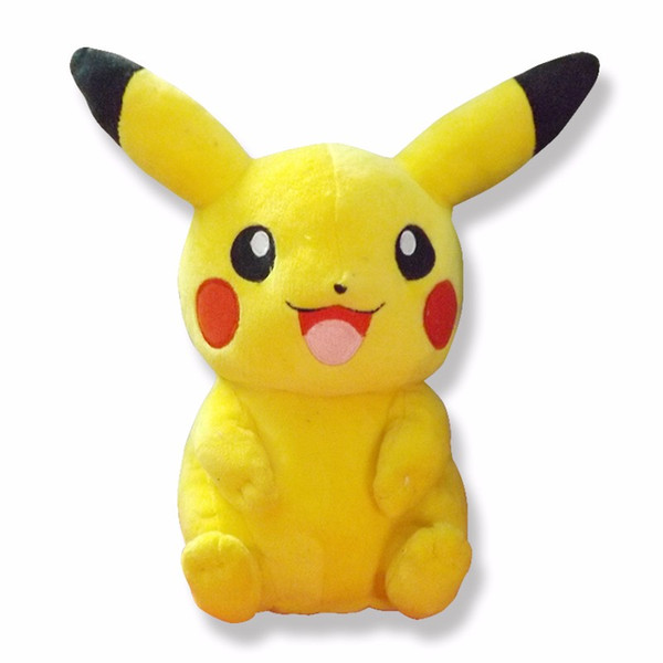 38cm Pikachu Plush Toys Children Gift Cute Soft Toy Cartoon Pocket Monster Anime Kawaii Baby Kids Toy Pikachu Stuffed Plush Doll