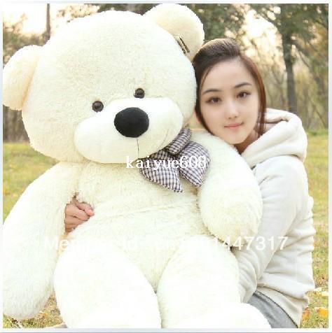 High quality Low price Plush toys large size80cm / teddy bear 80cm/big embrace bear doll /lovers/christmas gifts birthday gift