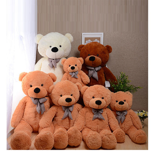 COLORS GIANT STUFFED PLUSH TOYS TEDDY BEAR 60 80 100 120 160 180 200cm Halloween Christmas gift Valentine's day birth gifts for children