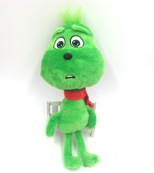 The Grinch Stuffed Animals cartoon 28-30cm Plush Toys Cute for Kids Christmas present for free shipping