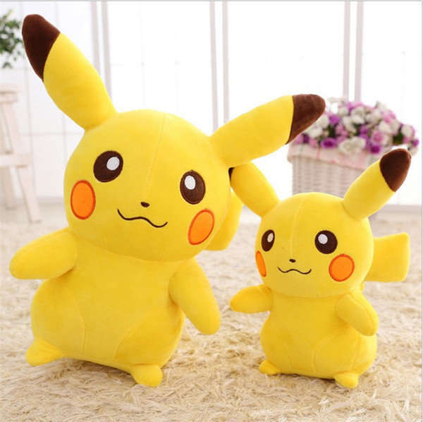 Hot sell Detective Pikachu Plush dolls 30cm Pikachu dolls plush toys cartoon Stuffed animals soft best Gifts