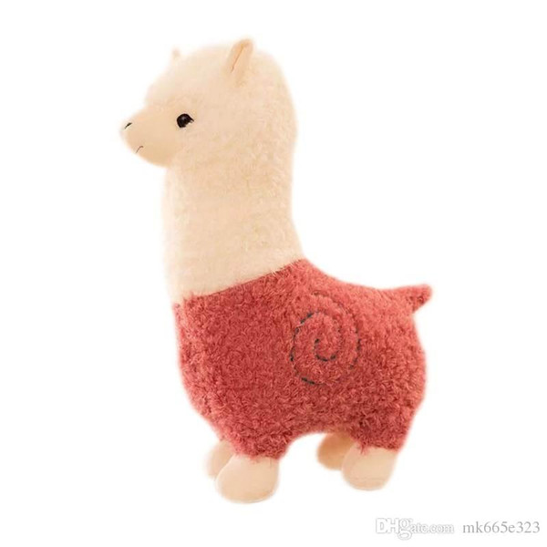 Stuffed Rainbow Alpaca Plush Toys Cute Llama Alpacasso Stuffed Animal Toy for Baby Girl Boy Kids Birthday Gifts 28cm