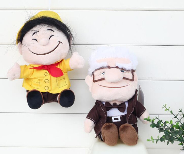 Flying House Tour Travels Carl Karl Ferdinson Old Lady Plush Toy 20 CM Plush Doll Toys Wholesale