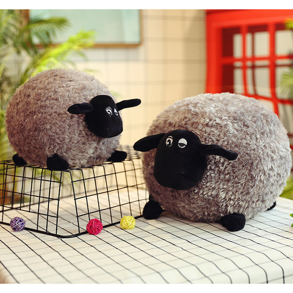 black sheep plush toys 30cm shaun the sheep cute soft plush dolls small sheep stuffed animals toys