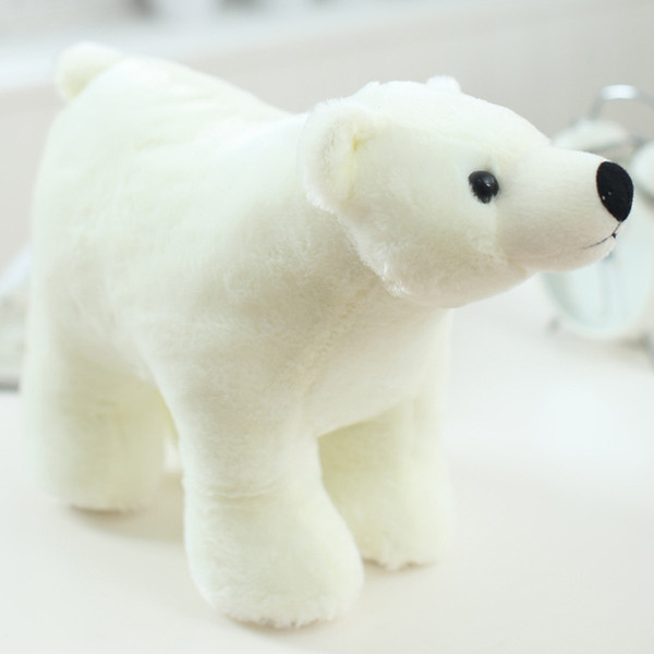 newest design logo acceptable bulk cute soft toys stuffed animals polar bear doll plush toy